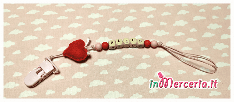 Sacco nascita e asilo minni mouse, clip e fascia capelli per Alice