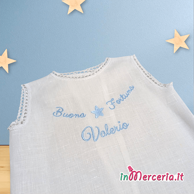 Camicina Buona Fortuna con stella Valerio